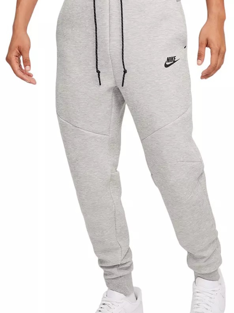 Nike Men's Gray Tech Fleece Jogger Pants